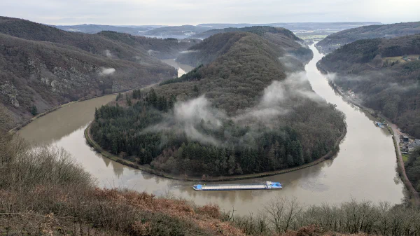 View of the Saarschleife